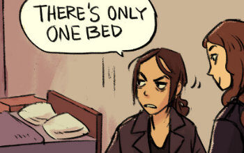There’s only one bed