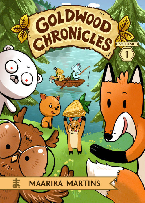 Cover artwork of Goldwood Chronicles Volume 1.