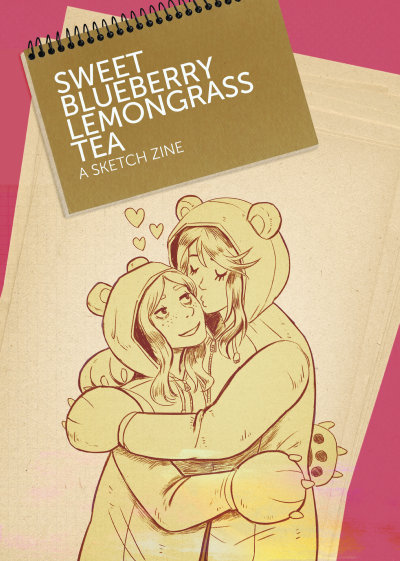 Cover image of the sketch zine.